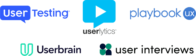 user experience testing logos