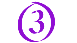 circled number three